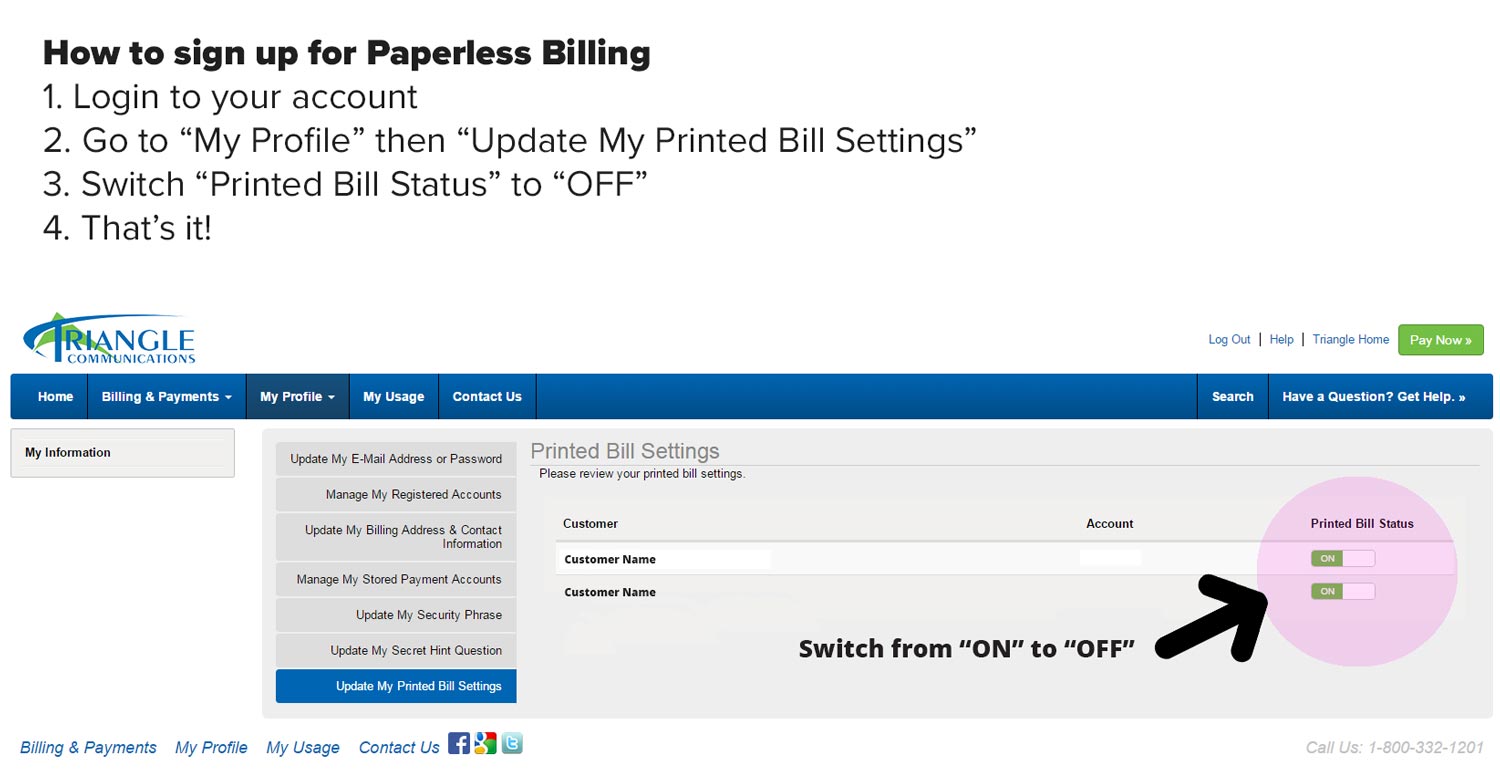 verizon paperless billing complaints